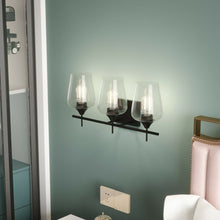 Load image into Gallery viewer, 3-Light Wall Sconce Modern Bathroom Vanity Light Fixtures
