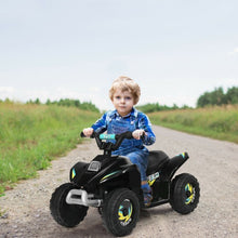 Load image into Gallery viewer, 6V Kids Electric ATV 4 Wheels Ride-On Toy -Black