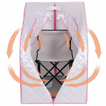 Load image into Gallery viewer, Portable 2L Steam Sauna with Chair-Silver