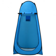 Load image into Gallery viewer, Pop Up Camping Shower Toilet Changing Room Tent-Blue
