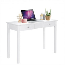 Load image into Gallery viewer, Vanity Dressing Table with 1 Mirror and 2 Drawers