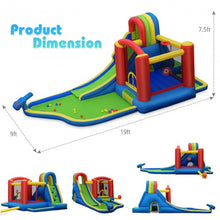 Load image into Gallery viewer, Inflatable Kid Bounce House Slide Climbing Splash Park Pool Jumping Castle