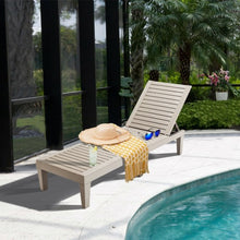 Load image into Gallery viewer, Outdoor Recliner Chair with 5-Position Adjustable Backrest-Brown