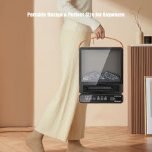Load image into Gallery viewer, 1500W Electric Fireplace Tabletop Portable Space Heater w/3D Flame Effect-NA
