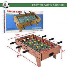 Load image into Gallery viewer, 27" Indoor Competition Game Foosball Table w/ Legs