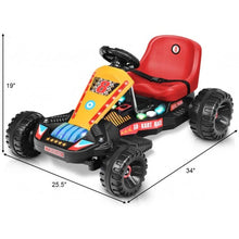Load image into Gallery viewer, 4 Wheels Electric Powered Go Kart Kids Ride on Car-Red