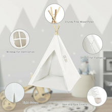 Load image into Gallery viewer, 5.5 ft Portable Cotton Kids' Play Tent