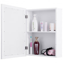 Load image into Gallery viewer, Wall Mounted Adjustable Medicine Storage Mirror Cabinet