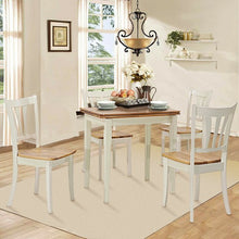 Load image into Gallery viewer, 5 Piece Dining Folding Tabletop Set 4 Chairs