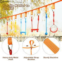 Load image into Gallery viewer, 50 Ft Ninja Obstacle Course Line Kit for Kids