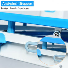 Load image into Gallery viewer, Height Adjustable Kids Desk and Chair Set-Blue