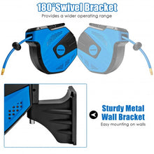 Load image into Gallery viewer, 3/8" x 49' Retractable Auto Air Hose Reel Compressor