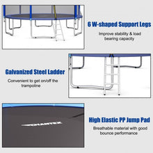 Load image into Gallery viewer, 16/15/14/12FT Bounce Jump Safety Enclosure Net