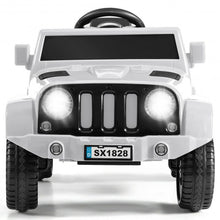 Load image into Gallery viewer, Battery Powered Kids Ride On Car with Remote Control-White