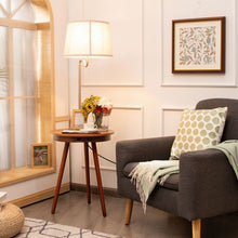 Load image into Gallery viewer, End Table Lamp Bedside Nightstand Lighting with Wireless Charger-Coffee