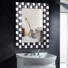 Load image into Gallery viewer, 23.5" x 31.5" Rectangular Wall-Mounted Wooden Frame Bathroom Mirror