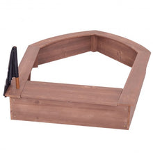 Load image into Gallery viewer, Beach Toy Sandboat Captain Series Cedar Sandbox