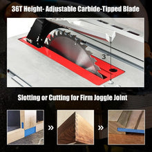 Load image into Gallery viewer, 10" Aluminum Tabletop Table Saw Electric Cutting Machine