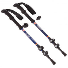 Load image into Gallery viewer, Pair 2 Trekking Walking Hiking Sticks-Blue