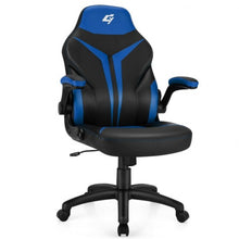 Load image into Gallery viewer, Height Adjustable Swivel High Back Gaming Chair Computer Office Chair-Blue