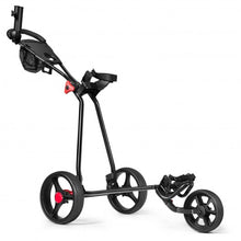 Load image into Gallery viewer, Durable Foldable Steel Golf Cart with Mesh Bag