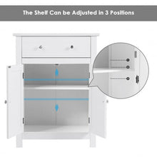 Load image into Gallery viewer, Free Standing Bathroom Storage Cabinet with Large Drawer