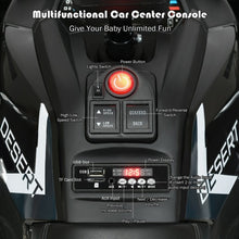 Load image into Gallery viewer, 12 V Kids Electric 4-Wheeler ATV Quad with MP3 and LED Lights-Black