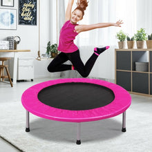 Load image into Gallery viewer, 38" Rebounder Trampoline Adults and Kids Exercise Workout w/Padding and Springs