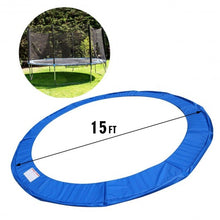 Load image into Gallery viewer, Blue Safety Round Spring Pad Replacement Cover for 15' Trampoline