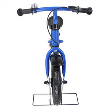 Load image into Gallery viewer, 12" Three Colors Kids Bike Bicycle with Brakes and Bell-Blue