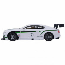 Load image into Gallery viewer, 1/14 Bentley Licensed Electric Radio RC Car w/ Lights-White