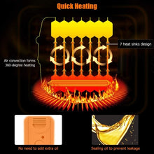 Load image into Gallery viewer, 1500 W Electric Oil Filled Radiator Space Heater