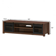 Load image into Gallery viewer, TV Stand Entertainment Center for TV's up to 65" -Coffee