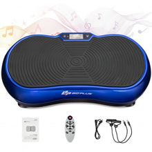 Load image into Gallery viewer, 3D Vibration Plate Fitness Machine with Remote Control Bluetooth Loop-Blue