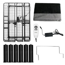 Load image into Gallery viewer, Queen Size Steel Frame Remote Adjustable Bed Base