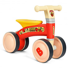 Load image into Gallery viewer, 4 Wheels Toddler Balance Bike No Pedal-Red