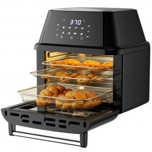 Load image into Gallery viewer, 19 QT Multi-functional Air Fryer Oven 1800W Dehydrator Rotisserie-Black