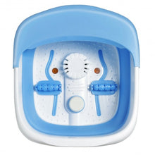 Load image into Gallery viewer, Foot Spa Bath Motorized Massager with Heat Red Light-Blue
