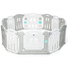 Load image into Gallery viewer, 14-Panel Foldable Baby Activity Centre Playpen