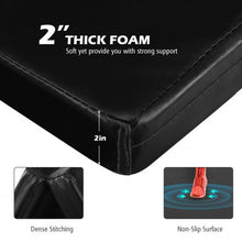 Load image into Gallery viewer, Gymnastics PU Mat Thick Folding Panel Gym Fitness Exercise-Black