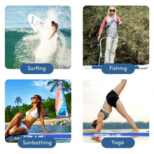 Load image into Gallery viewer, Inflatable Stand Up Paddle Board 6" Thick with Backpack Leash Aluminum Paddle