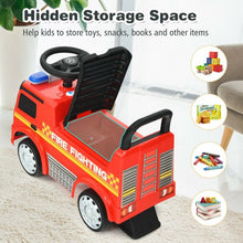 Load image into Gallery viewer, Licensed Mercedes Benz Kids Fire Engine Racer-Red