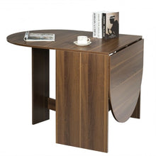 Load image into Gallery viewer, Folding Drop Leaf Dining Table Console Table