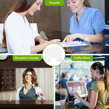 Load image into Gallery viewer, 24" x 16" Protective Plexiglass Sneeze Guard Acrylic Shield for Counter