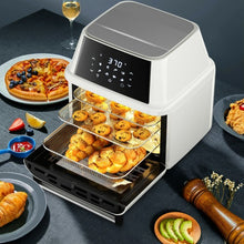 Load image into Gallery viewer, 19 QT Multi-functional Air Fryer Oven 1800W Dehydrator Rotisserie-White