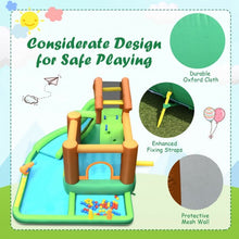 Load image into Gallery viewer, Inflatable Waterslide Bounce House Climbing Wall without Blower