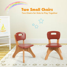 Load image into Gallery viewer, Children Kids Activity Table & Chair Set Play Furniture W/Storage-Coffee