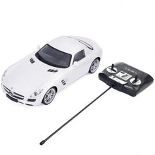 Load image into Gallery viewer, 1/14 Scale Licensed Mercedes Benz SLS AMG Radio Remote Control RC Car-White