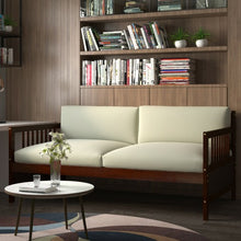 Load image into Gallery viewer, Twin Size Wooden Slats Daybed Bed with Rails-Chocolate