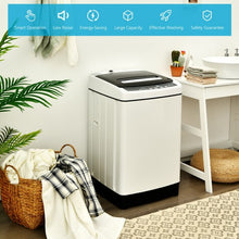 Load image into Gallery viewer, Full-Automatic Washing Machine 1.5 Cu.Ft 11 LBS Washer and Dryer -White
